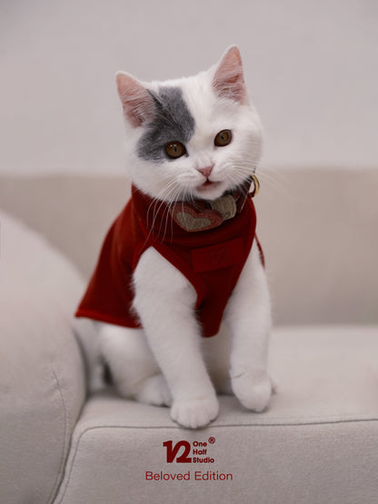 Italian Fujiyama Heart Collar Pet Collar