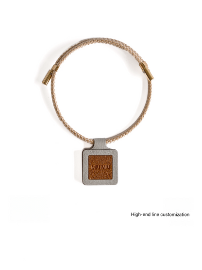 Premium French Lambskin Pet Nameplate