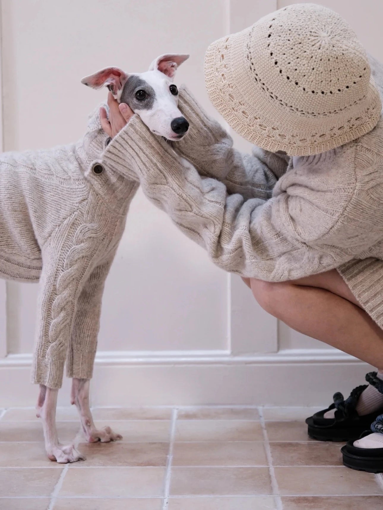 Cloud Two-Legged Wool Pet Sweater – Dog & Cat Knitwear